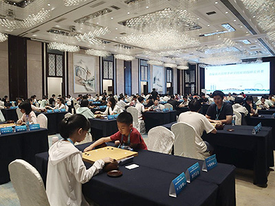 図1：嘉興・周懶予杯の対局会場。