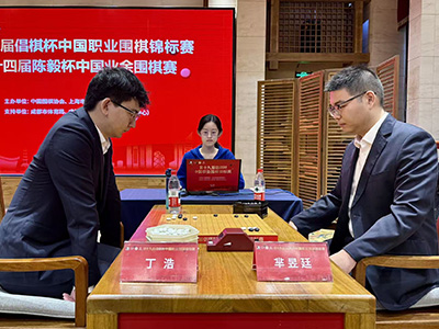 図1：倡棋杯決勝戦会場。