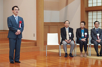 坂井八段が大会の総評を行った。