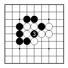 わざと取られて相手をアタリの形に導く