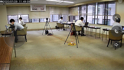 図2：日本棋院の対局会場。