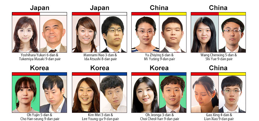 The 6th China Korea Japan Professional Pair Go